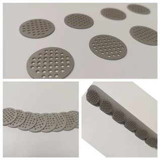 Disc de filtre de titani personalitzat
