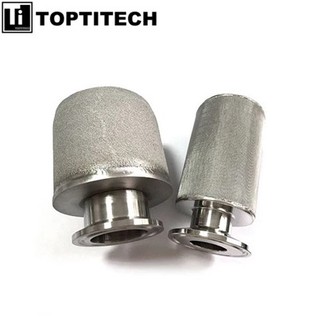 Filtre de titani d'interfície de brida de 10 μm